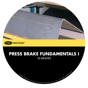 Press Brake Fundamentals I (DVD)